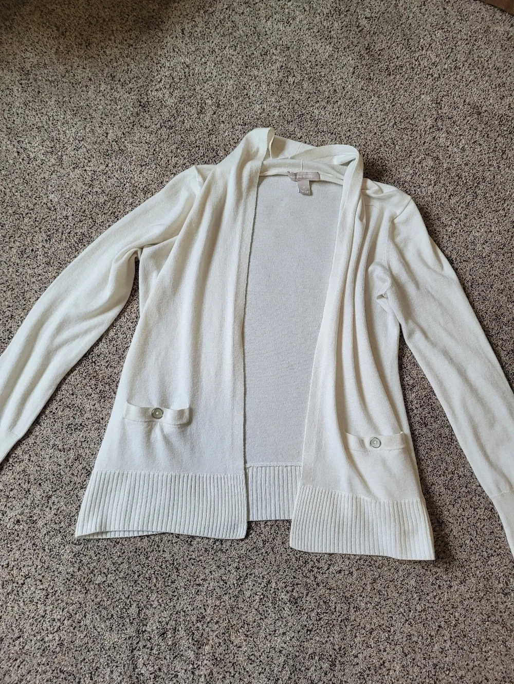Banana Republic Womens Wool Blend Cardigan Sweater Size Medium